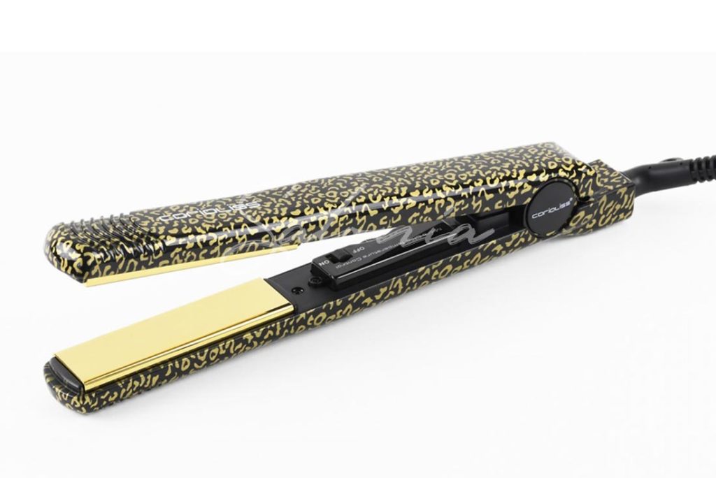 Plancha de pelo profesional Corioliss CStyle Leopard Gold