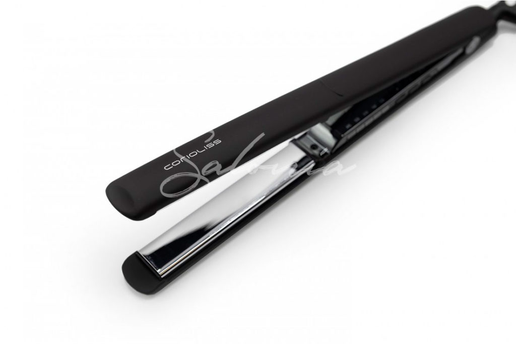 Plancha de Pelo Profesional Corioliss_C3 Black Soft Touch Chrome