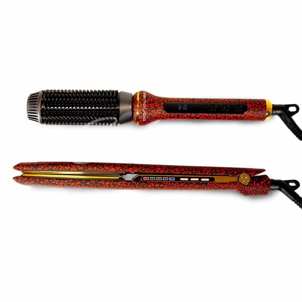 Kit-Plancha-C3-Hot-Brush-Corioliss-Red-Leopard-01 Kit-Plancha-C3-Hot-Brush-Corioliss-Red-Leopard-01