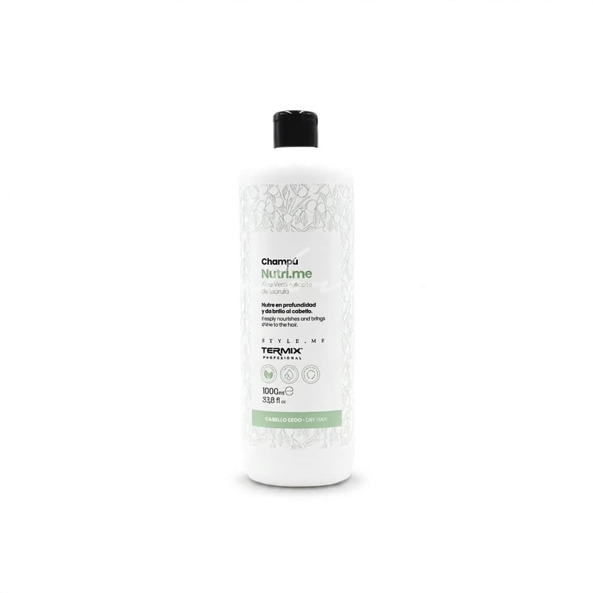 Termix Champú Nutritivo Nutri.Me 1000ml - Cabello Seco sin Sulfatos